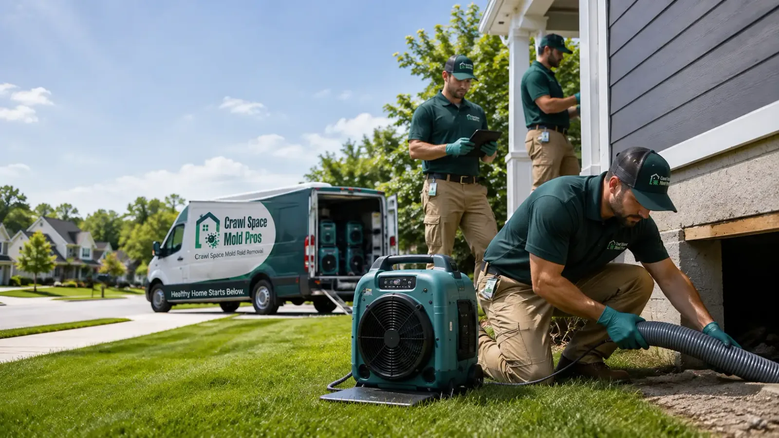 Crawl Space Mold Removal in Strang, NE